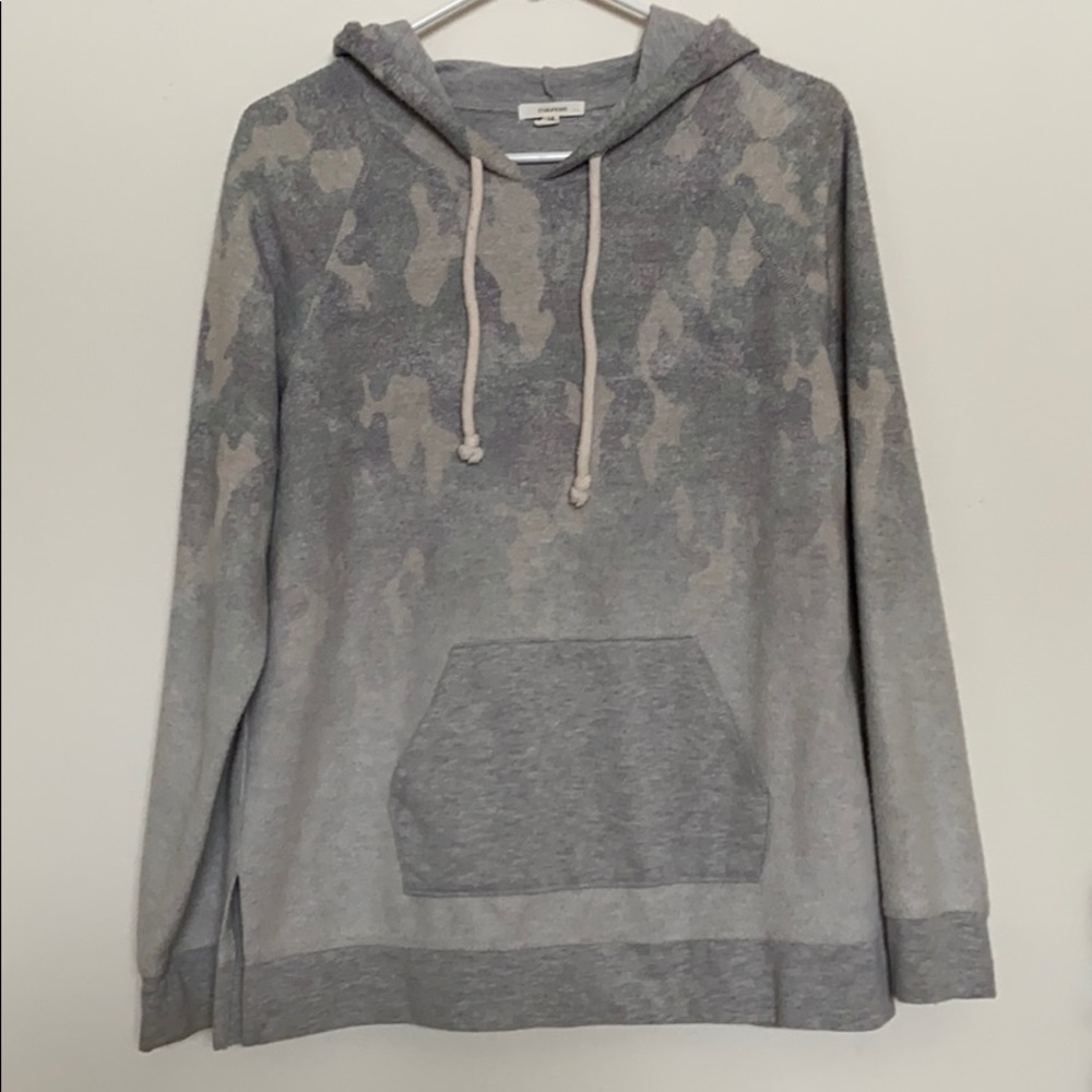 Maurices ombre camo hoodie